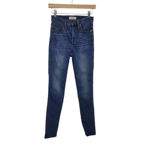 Madewell 10" High Rise Skinny Jeans in Women's Size 26 Tall - Picture 1 of 11